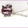 Pendentif chat cristal – Image 3
