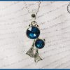 Pendentif chats duo