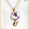 Pendentif Kitty Cristal