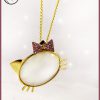 Pendentif Opaline