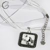 Pendentif carré chat lune – Image 3