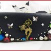 Pochette chat cristaux et strass – Image 2